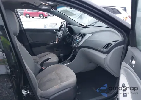 2016 Hyundai Accent Se z USA, uszkodzony, nr VIN KMHCT4AE8GU138793